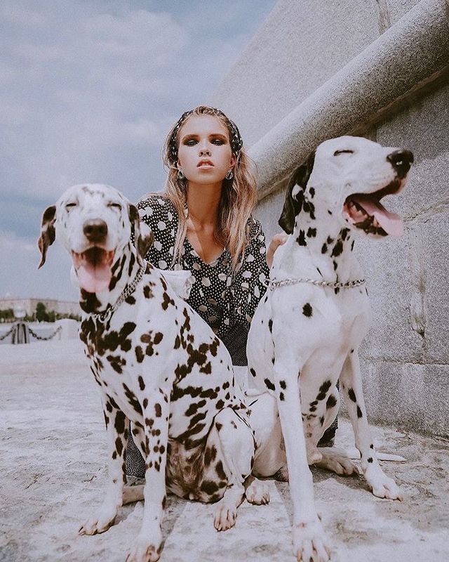 Портфолио визажиста Марии Гореловой. Макияж для съёмка для контента.