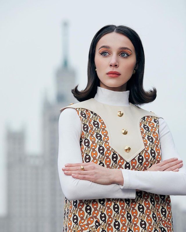 Портфолио визажиста Марии Гореловой. Макияж для фэшн съёмки Мэри Лист.