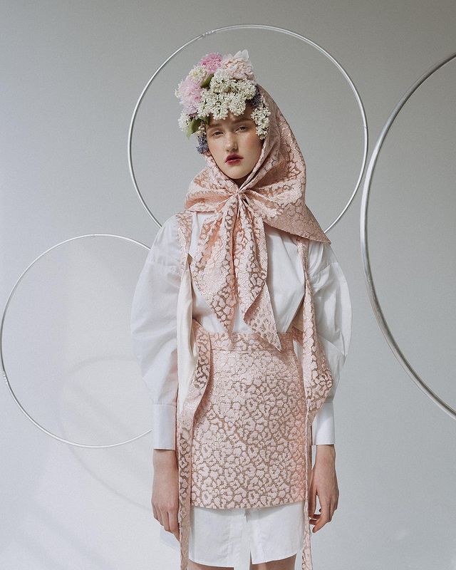 Портфолио визажиста Марии Гореловой. Макияж для бренда одежды ателье Yana Sokolova.