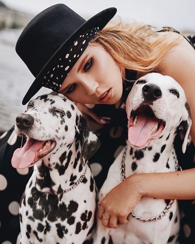 Портфолио визажиста Марии Гореловой. Макияж для съёмка для контента.