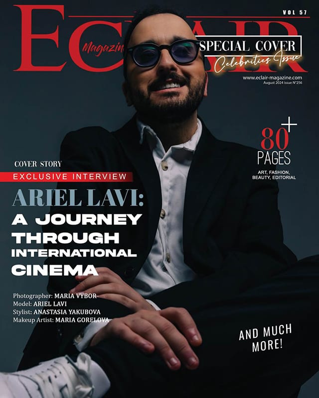 Ariel Lavi макияж для фото съёмки мужчины