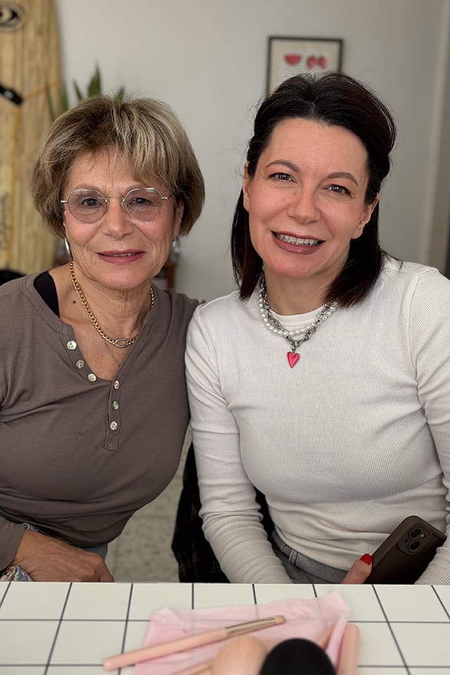 Мастер класс по макияжу для себя в Хайфе. Мария Горелова.